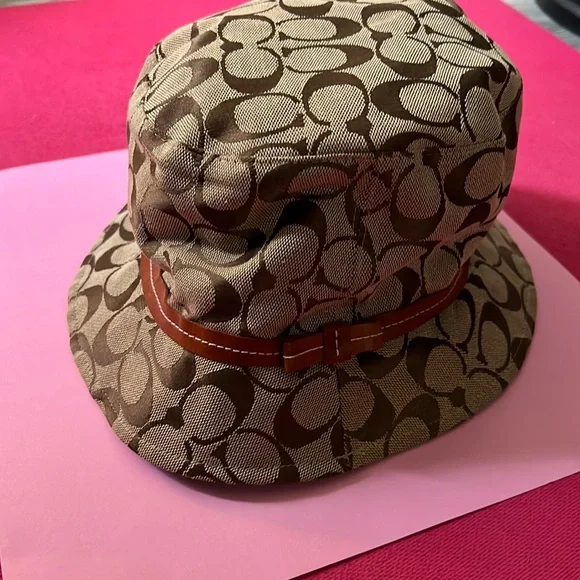 Coach | Accessories | Coach Vintage Bucket Style Hat 9s Size  display picture 2